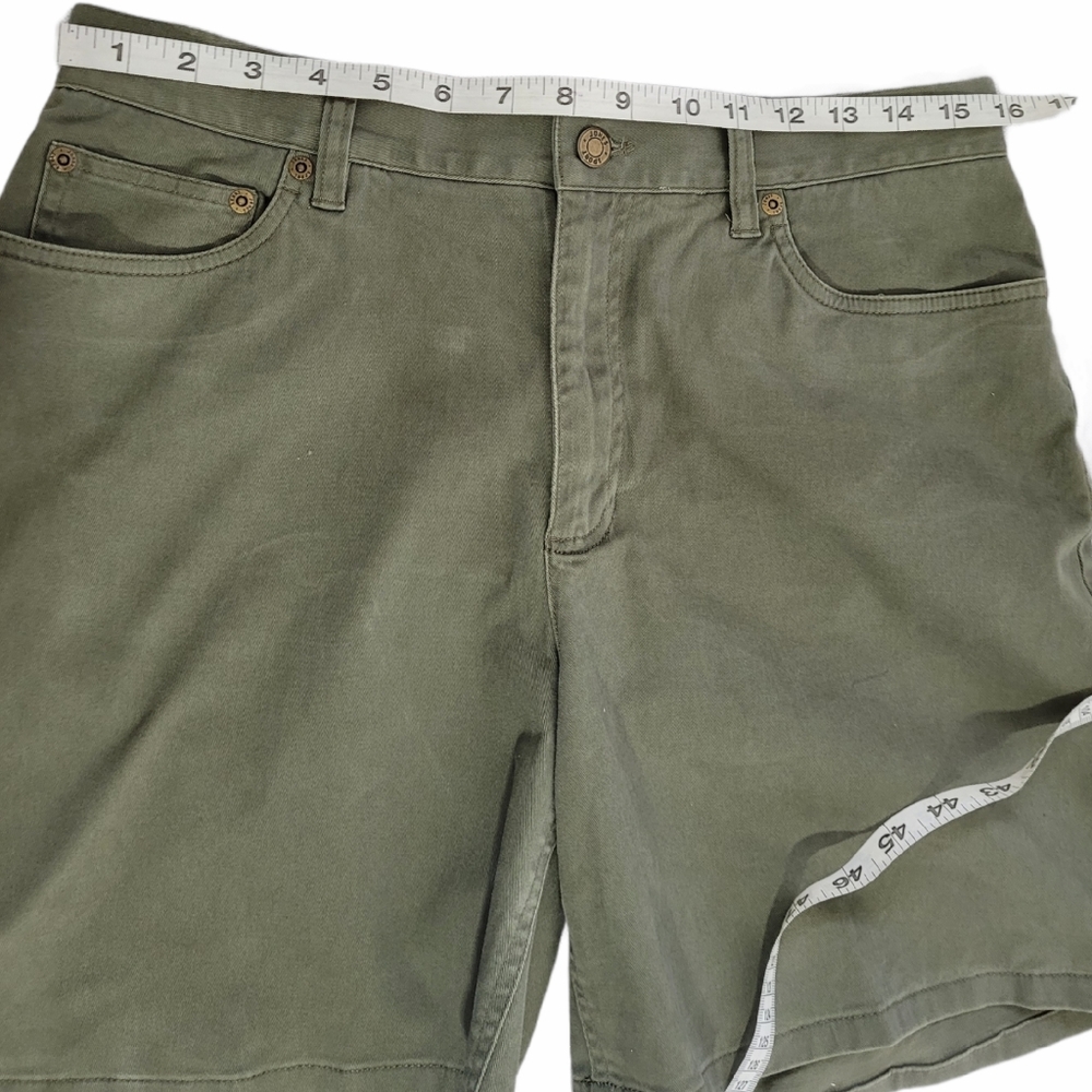 Jones Sport Olive Green Shorts - Picture 4 of 7